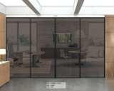 磁悬浮对开推拉门1