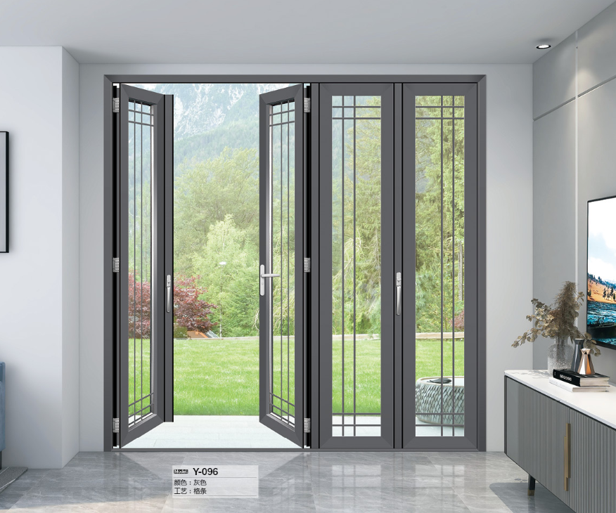 68重型防夹手折叠门1