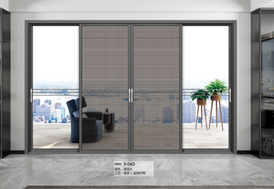 窄边对开推拉门2